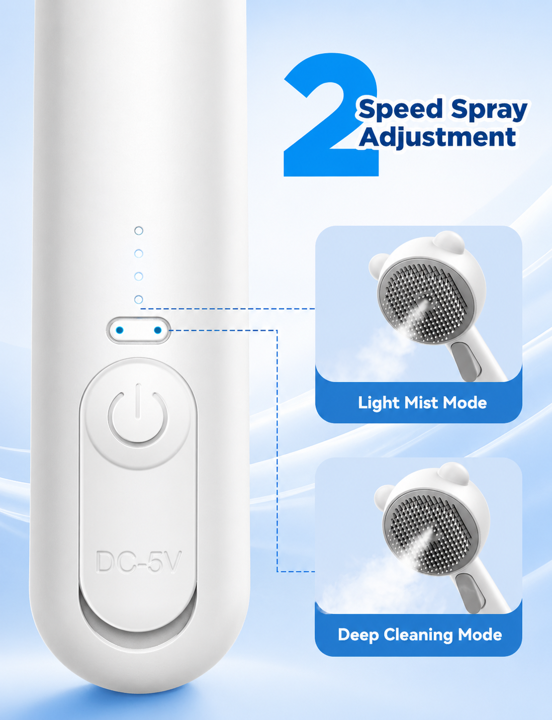 Zenfur™ Steam Pet Grooming Brush